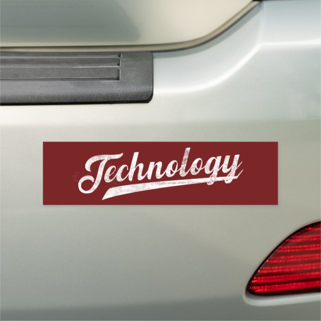 Random Varsity - Technology Car Magnet (In Situ)