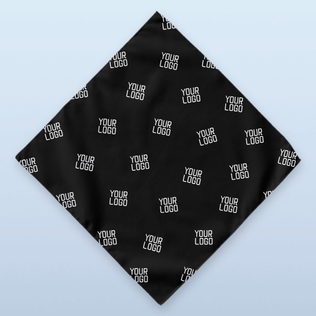 Randomly Arranged Design, Business Logo or Image Bandana (Creator Uploaded)
