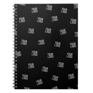 Randomly Arranged Design, Business Logo or Image Notebook