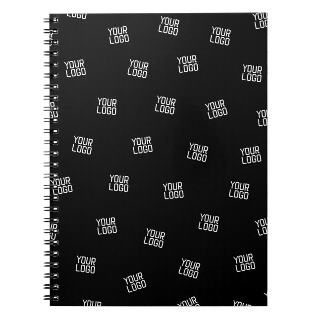 Randomly Arranged Design, Business Logo or Image Notebook (Front)