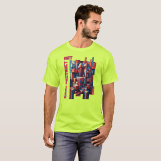 Randomly ordered colorful figures T-Shirt