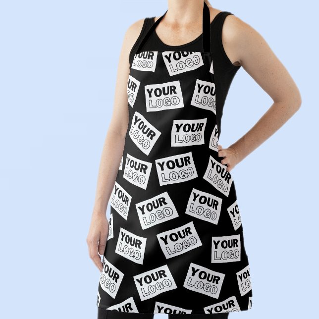 Randomly Placed Look for Your Logo or Any Photo Apron (Creator Uploaded)