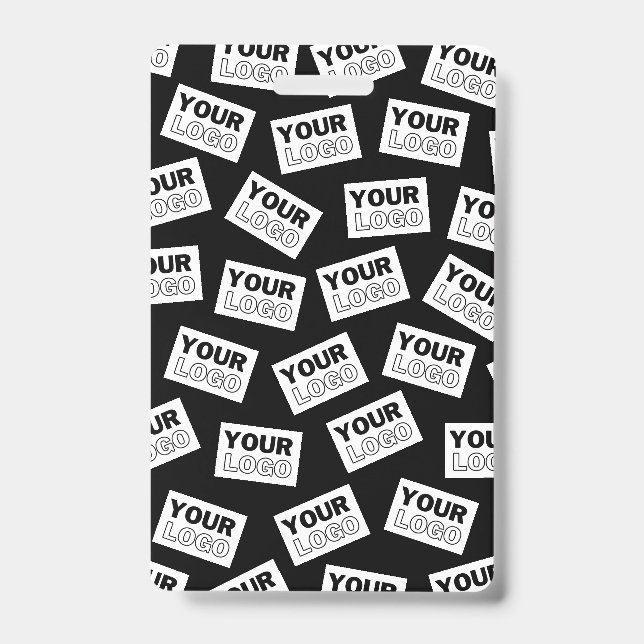 Randomly Placed Look for Your Logo or Any Photo Badge (Front)