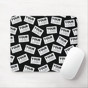 Randomly Placed Look for Your Logo or Any Photo Mouse Pad