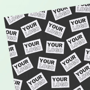 Randomly Placed Look for Your Logo or Any Photo Tissue Paper