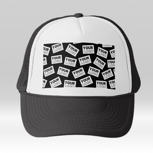 Randomly Placed Look for Your Logo or Any Photo Trucker Hat