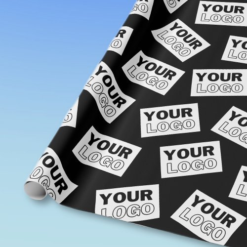 Randomly Placed Look for Your Logo or Any Photo Wrapping Paper