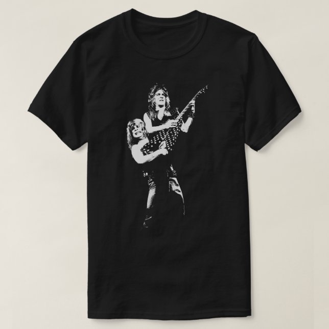 Randy and Oz - The White Stencil Essential T-Shirt (Design Front)