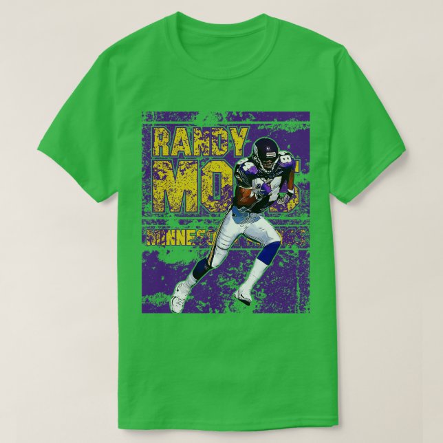 Randy moss minnesota vikings T-Shirt (Design Front)