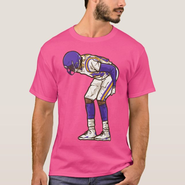 Randy Moss Mooning Cartoon T-Shirt (Front)