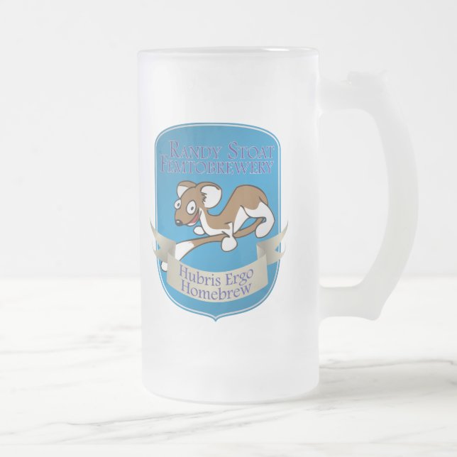 Randy Stoat Frosted Mug (Right)