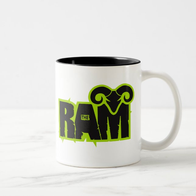 Randy "The Ram" Two-Tone Coffee Mug (Right)