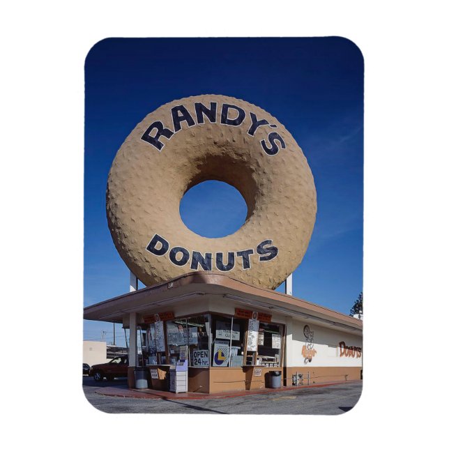 Randy's Donuts California Architecture Magnet (Vertical)