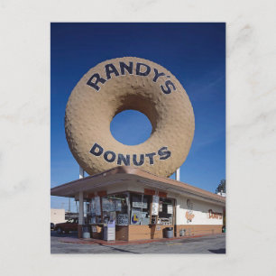 Randy's Donuts California Architecture Postcard