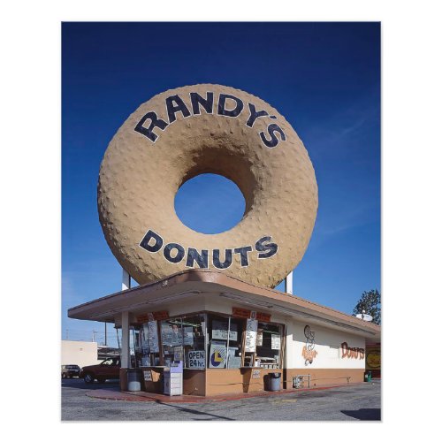 Randys Donuts California Mid Century Modern Photo Print