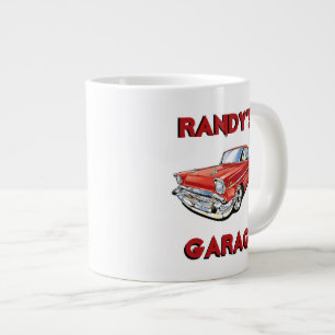 Randy's Garage Classic Car Giant Coffee Mug
