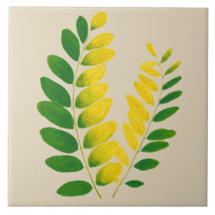 'Rang De Basanti' on a Ceramic Tile (II)