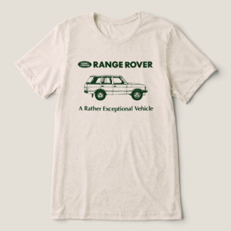 Range Rover - A Truly Exceptional Vehicle Tri-Blend Shirt