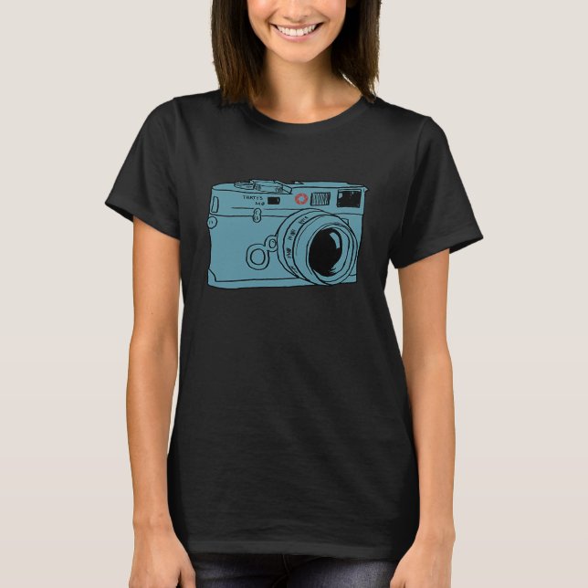 Rangefinder Camera T-Shirt (Front)