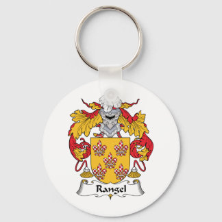 Rangel Family Crest Keychain