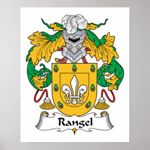 Rangel Family Crest Poster