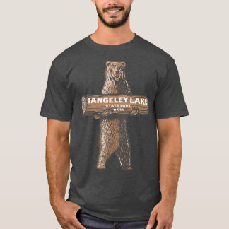 Rangeley Lake State Park Maine ME Bear Vacation So T-Shirt