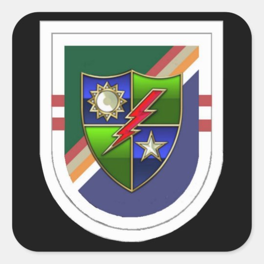Ranger 2nd Bn Beret Flash (old) with DUI Stickers | Zazzle.com
