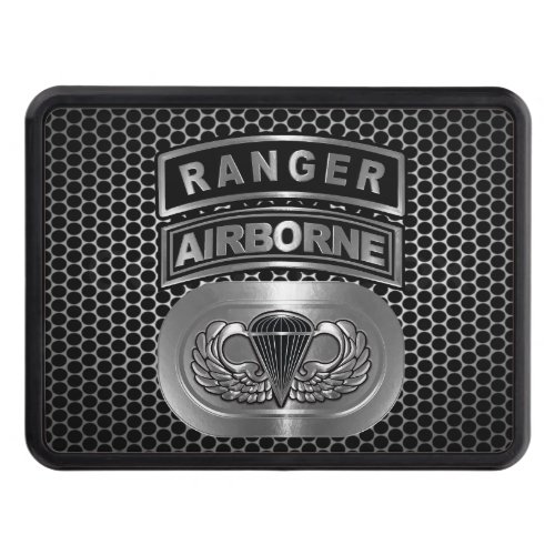 Ranger Airborne Paratrooper Wings Hitch Cover