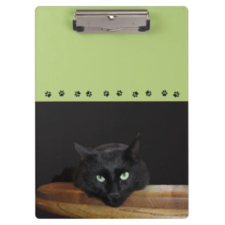 Ranger Black Cat Clipboard Green
