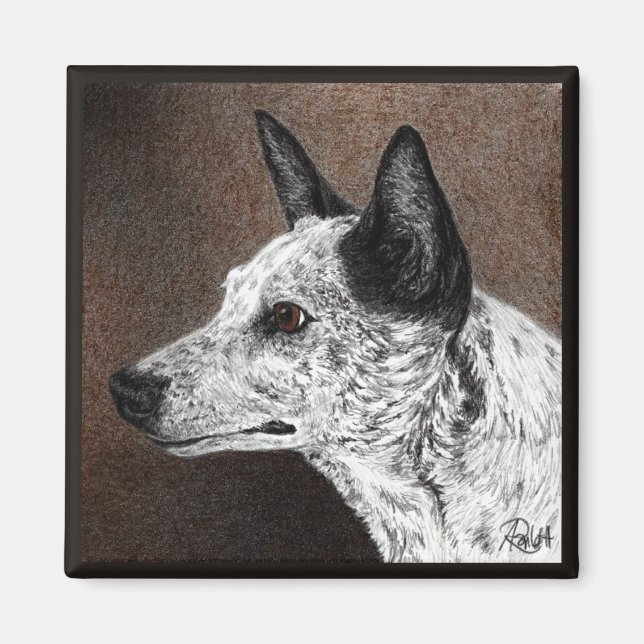 Ranger - Cattle Dog Magnet (Front)
