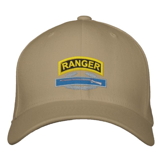 Ranger CIB Embroidered Baseball Cap (Front)