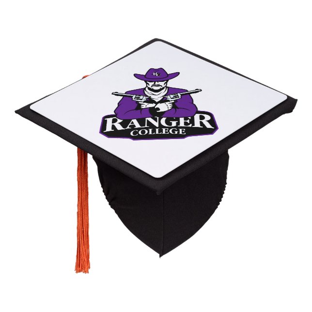 Ranger College Graduation Cap Topper (Angled)