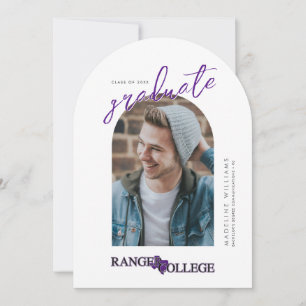 Ranger College Graduation Invitation