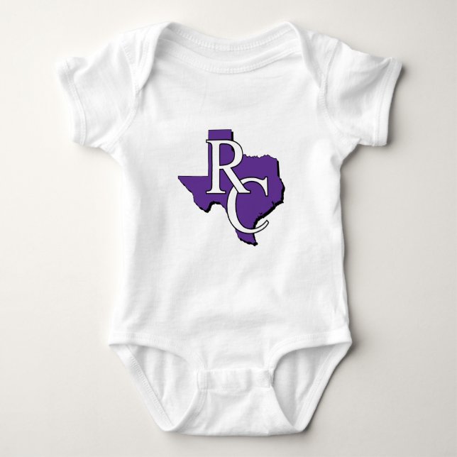 Ranger College Texas Baby Bodysuit (Front)
