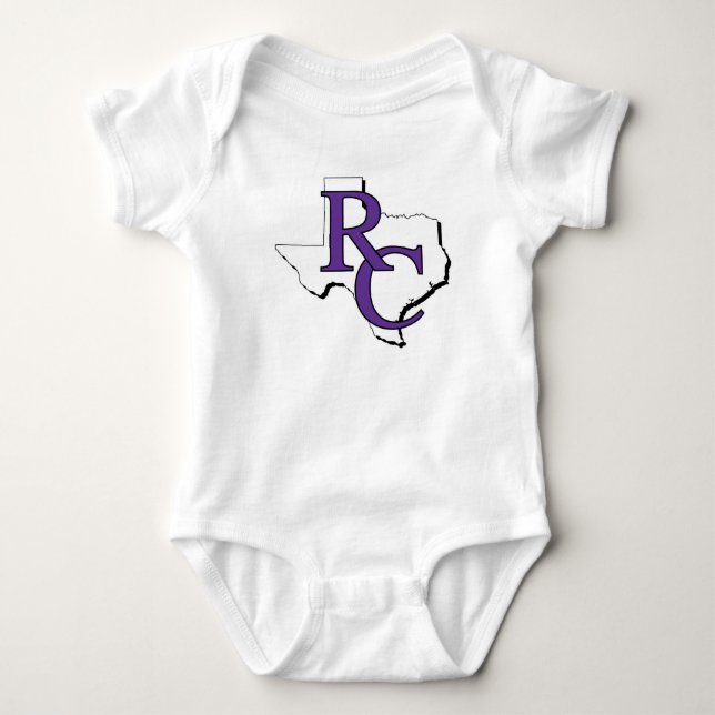Ranger College Texas Baby Bodysuit (Front)