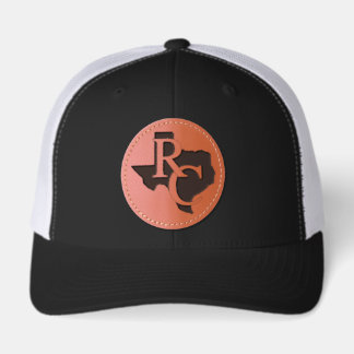 Ranger College Texas Leather Patch Hat