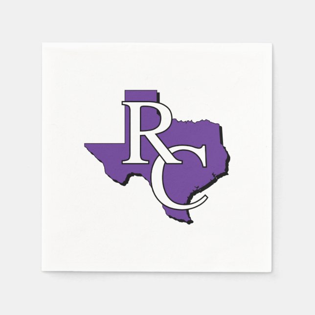 Ranger College Texas Napkins (Front)