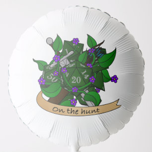 Ranger Dice Design Balloon