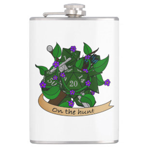 Ranger Dice Design Flask