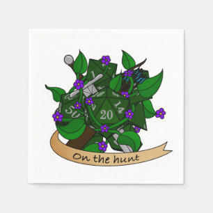 Ranger Dice Design Napkins