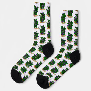 Ranger Dice Design Socks
