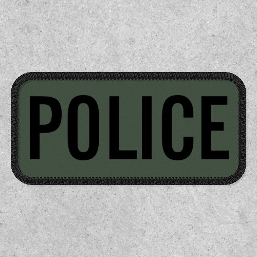 Ranger Green Police Patch