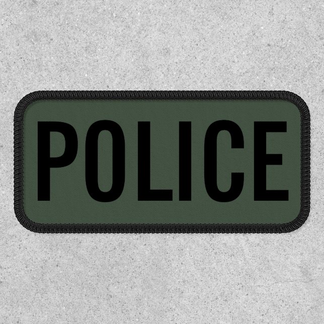 Ranger Green Police Patch (Front)