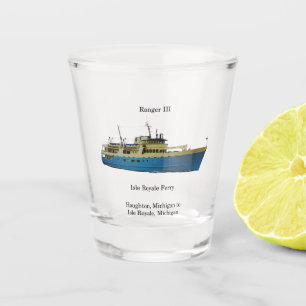 ranger III shot glass