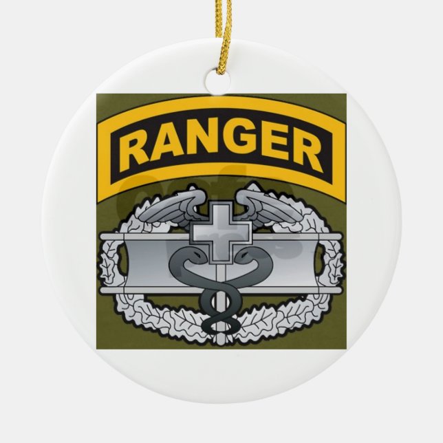 Ranger Medic Ceramic Ornament (Front)
