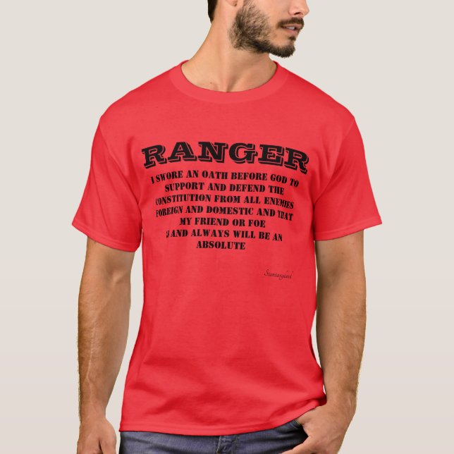 RANGER OathT-Shirt T-Shirt (Front)