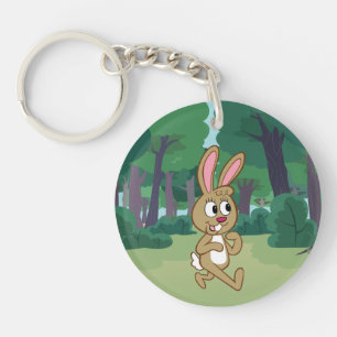 Ranger Rick Becky Hare Keychain
