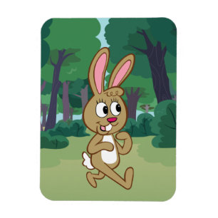 Ranger Rick Becky Hare Magnet