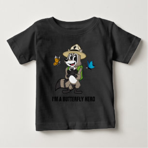 Ranger Rick Butterfly Hero - Butterfly Sign Baby T-Shirt