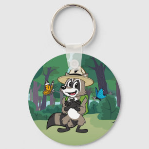 Ranger Rick Butterfly Hero - Butterfly Sign Keychain